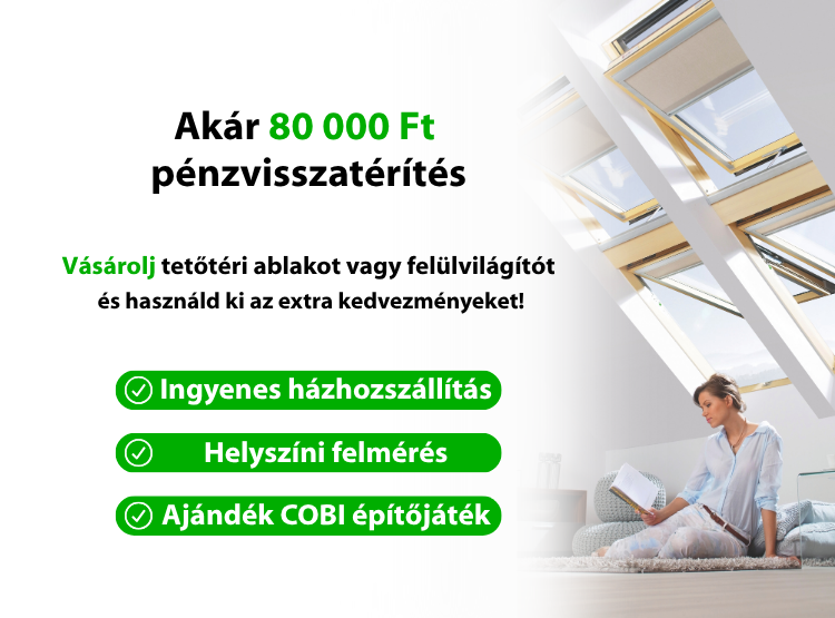 FAKRO pénzvisszatérítés 2025 nyarán